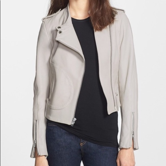 Theory Jackets & Blazers - Theory Lamb Leather Jacket 